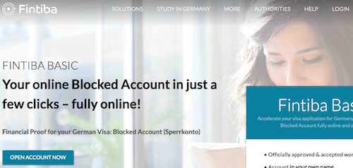 How to open a Fintiba blocked account in Germany?