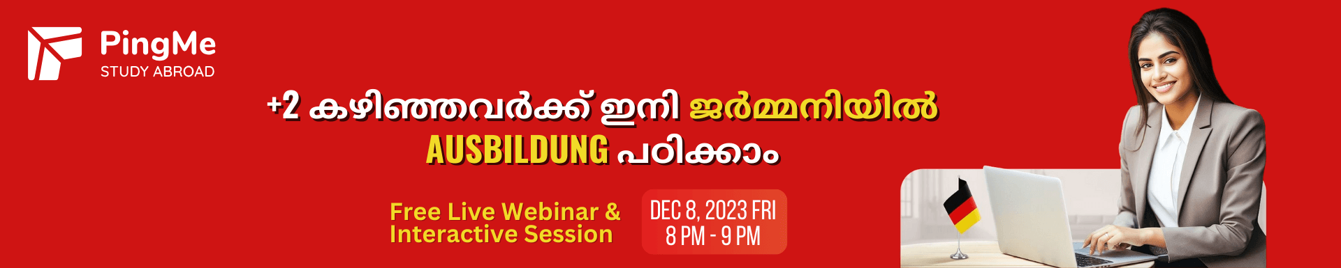 Ausbildung in Germany for Plus Two Graduates